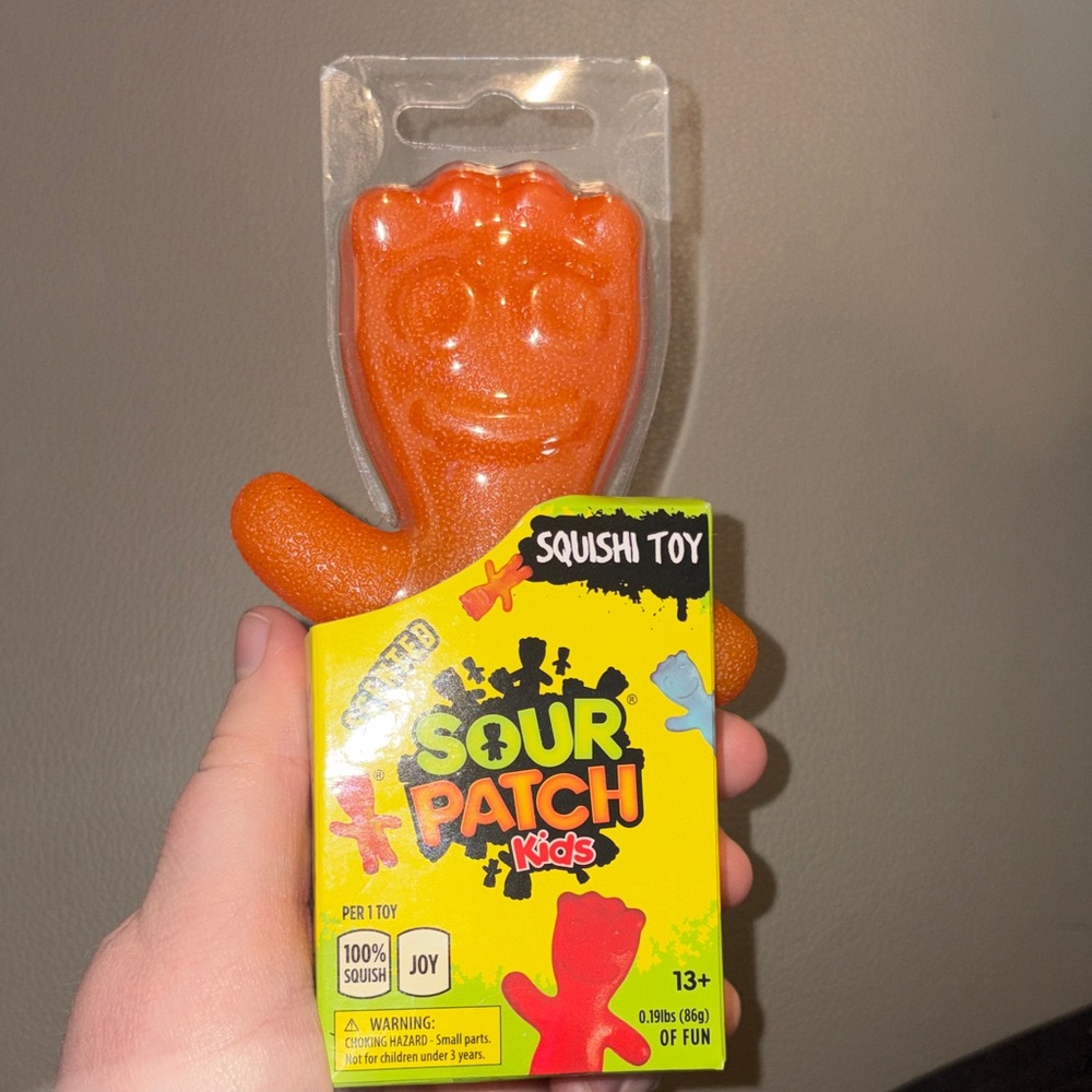 Trendy Brand New Scented Sour Patch Kids Squishy Toy - Orange🔥